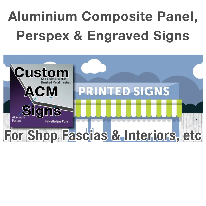 Custom Signs for Shops