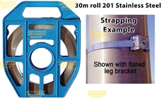 Banding strap Stainless Steel 12mmx30m roll